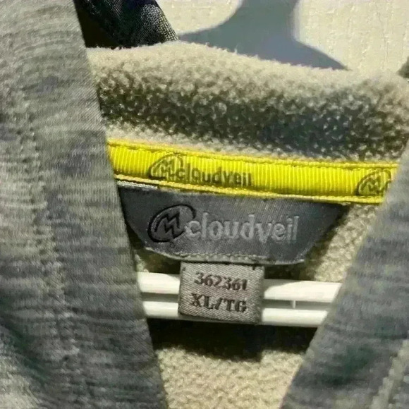 Cloudveil  Hoodie Jacket Gray Size XL - Picture 5 of 10